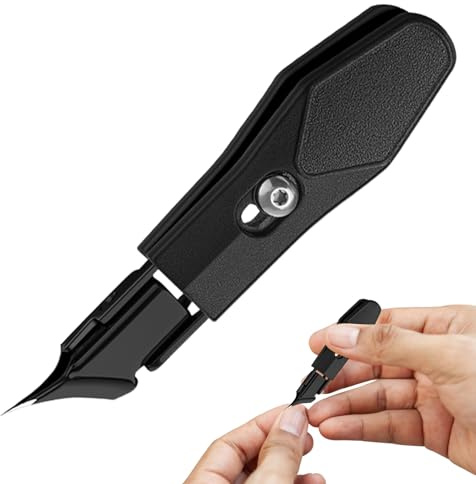 Bisturi per unghie obliquo - Tagliaunghie laterali | Tagliaunghie per tagliaunghie di precisione Strumento per la cura degli anziani per viaggi e manicure a casa
