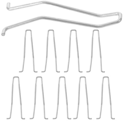 minkissy 10 Stück Edelstahl Nagelzange Feder Ersatzteil für Fuß und Fingernägel mit Einfachem Austausch und Universeller Passform für Pediküre und Pflege