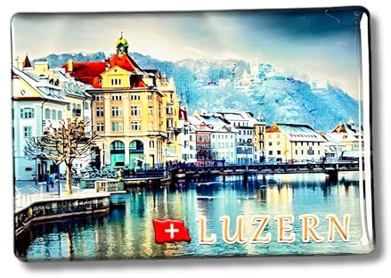 Luzern, Schweiz, Switzerland Souvenir-Kühlschrankmagnet Fridge Magnet 0112