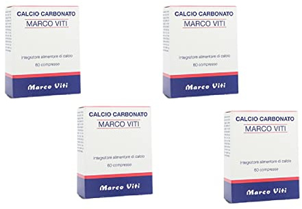 CALCIO CARBONATO VITI 60CPR OFFERTA QUATTRO CONFEZIONI PIU' OMAGGIO SAPONETTA NATURALE