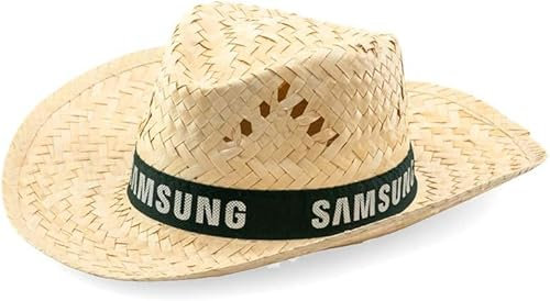 DISOK Lote 10 a 50 Sombrero Paja, Vaqueros Fiesta, Bodas, Sombreros Baratos