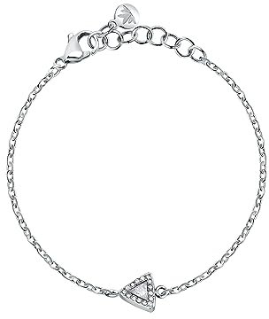 Morellato Bracciale Donna in Acciaio, Cristallo, Zirconi, Collezione Trilliant - SAWY04