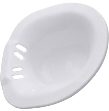 KOMBIUDA Sitzbad Kunststoff Faltbar Mit Wandhaken Geruchsneutral Für Toilettensitz Wochenbettpflege Komfortables Becken Für Schwangere Und Senioren
