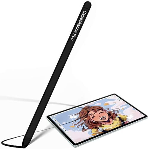 Fold5 Stylus Pen, Samsung s pen pro replacement, Tablet Pen for All Touch Screens Input Pens pad pen for Samsung Tab A9+ Compatible with Pads/Tablets/Galaxy/Lenovo/Android/iOS-Black