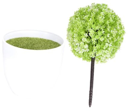 DEARMAMY kleine Pflanzen zur Dekoration Künstliche Chrysanthemenblüten heim Wohnkultur künstliche Pflanzen Pflanzenkugeln dekorativ Ball aus künstlichen Pflanzen Blumen Sukkulente Pflanzen