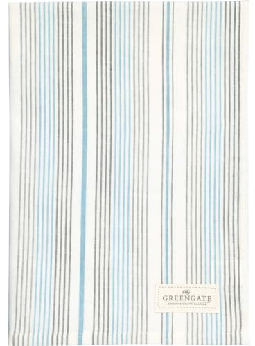 Greengate Divia Geschirrtuch Pale Blue 50x70cm