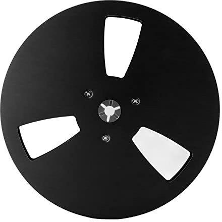 Acouto 7-Zoll-Leeraufroller, Aluminiumlegierung, 3-Loch-Öffnungsmaschine, Teileöffner, Leere Platte (Black)