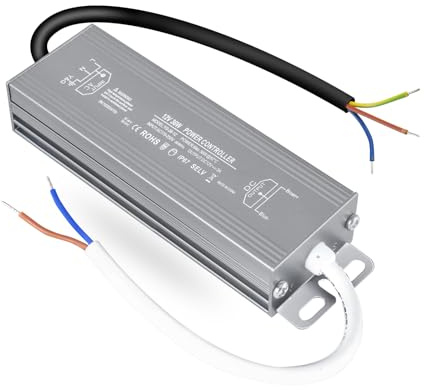 OFFCUP LED Trafo 12V 36W IP67 LED Transformator, LED Treiber Wasserdicht Netzteil Treiber 230V auf DC 12 V LED Driver Niedervolttrafo Konstantspannung Netzteil Trafo Nicht Dimmbar