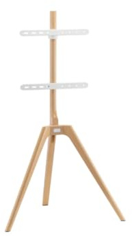 Support de sol/trépied Napofix FMT400F pour téléviseur de 32 à 65 en bois/blanc