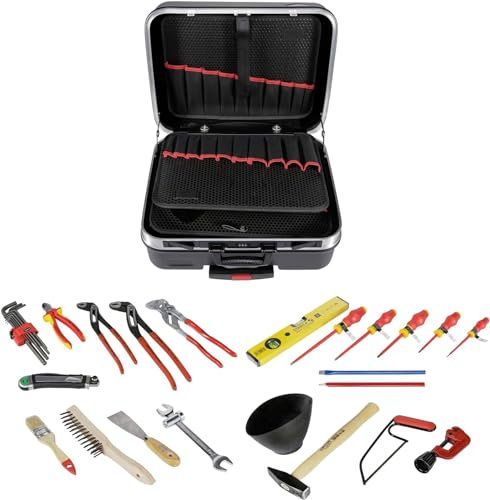 KNIPEX Werkzeugkoffer BIG Basic Move Sanitär 31-teilig 515 mm, 00 21 06 HK S