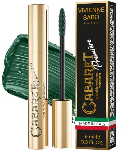 VIVIENNE SABO Artistic Volume Mascara 9 ml I Cabaret Premiere I Farbton Grün I für einen verführerischen und unwiderstehlichen Augenaufschlag mit einem Wow-Effekt
