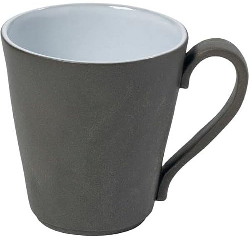 Costa Nova Lagoa Eco Gres Lot de 6 tasses avec anse Blanc