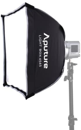 Aputure Light Box 4545 Square Softbox, Standard Bowens Mount for Aputure Amaran 60x 60d 100x 100d 200x 200d