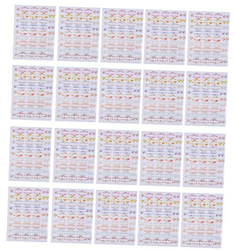 Mikinona 20stücke Teiliges Selbstklebende Blanko Etiketten Für Ätherische Ölflaschen Wetterfeste Kosmetik-flaschenaufkleber Zum Beschriften Und Organisieren Vielseitige Flaschenetiketten Fü