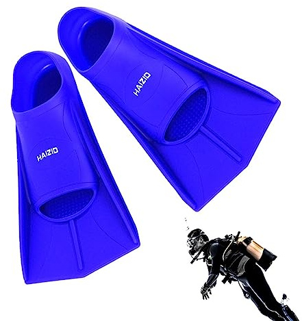Rianpesn Pinne da Nuoto | Pinne da Snorkeling in Silicone Antiscivolo con Fori di drenaggio,Ausili per Nuoto Portatili per l'esercizio Fisico, Pinne Colorate per Bambini e Adulti