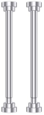 Folpus Supports d'évier sous plan, système de réparation, Support de lavabo réglable en hauteur, 2 pièces, 55cm à 85cm