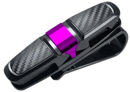 WERTYUV Auto Brillenhalter Brillenetui, für BMW 3er F30 F31 F34 F35 F80 G20 G21 tragbarer Sonnenbrillenhalter Aufbewahrung Multifonction Innenraum Zubehör,B