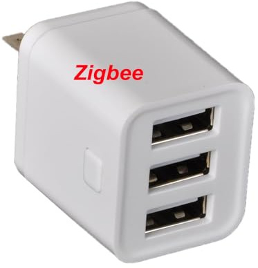 Yueyang ZBMicro ZigBee USB Adapter, Intelligenter Schalter für USB Typ A Geräte, Smart Micro 5V Adapter, APP Fernbedienung, Sprachsteuerung, 3Gang