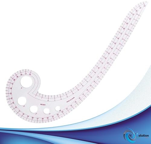 Righello per Cucito, Strumento Metrico Curvo e Dritto per Sarto, Sartoria, Modellisti, Designer, Fai da Te