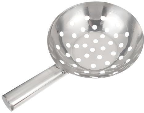 PRETYZOOM 1 Pc Colapasta in Acciaio Inossidabile Colino a Rete Con Manico Filtro Di Scarico Del Lavandino Piccolo Colino Skimmer Scolapasta Setaccio Colapasta Filtro a Barra Silver