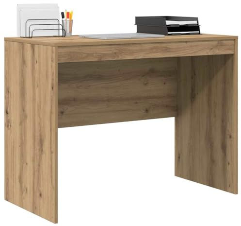 vidaXL Escritorio Roble Artesanal 100 x 50 x 76 cm