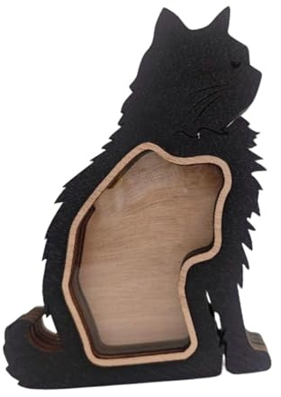 Harilla Caja de Recuerdo de Pelo de Gato, Contenedor, Regalo de Recuerdo para Amantes de, Decoración de Mesa, Caja Conmemorativa para Bigotes, Ceniz