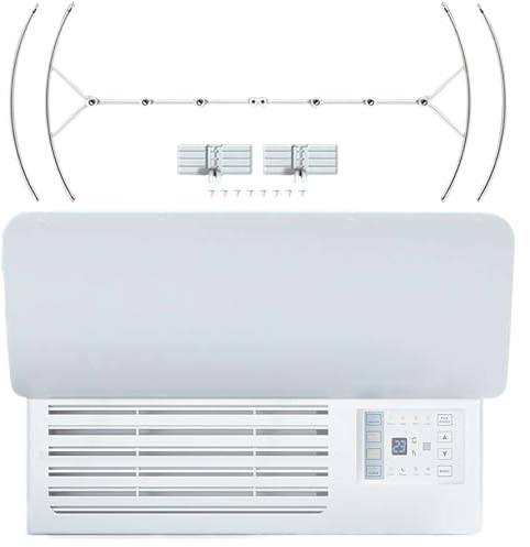 Déflecteur d'Air pour Climatiseur Mural | Pare-Vent Anti-Souffle Direct pour Climatiseur,Protection Anti-Condensation Location Salon Été Chambre