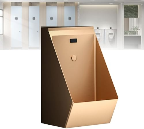 Urinario automático de pared de acero inoxidable 304, sistema de descarga por inducción sin contacto para higiene en bares, hoteles y baños públicos, ideal para uso comercial