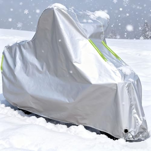 Invierno a Prueba de Nieve Funda Moto Impermeable,para Harley-Davidson Sportster S,Resistente al Agua, Viento, Nieve y Rayos UV，Agujeros de Bloqueo Funda para Moto con Sistema Antirrobo