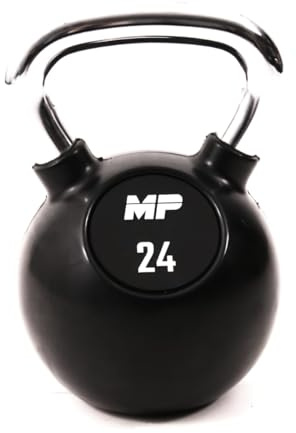 Muscle Power MP1304 Kettlebell Rubber/Chrom 24 kg