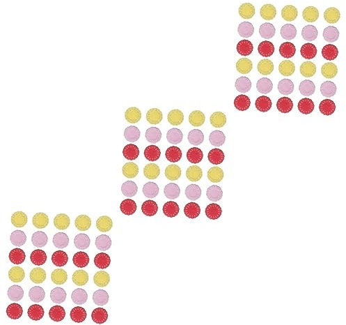 Healifty 900 Pezzi Centrini Di Pizzo Di Carta Usa e Getta Centrini Di Carta Colorata i Di a Cuore i Per Torte Tovaglie Sfuse Per Matrimonio Stuoia Di Nozze Delicato