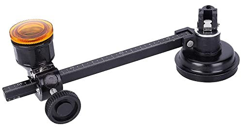 Josenidny 40cm Aluminiumlegierung Glas Keramik Fliesen Cutter Kompasse Typ Kreisschneider mit einem festen Saugnapf Glas Schneiden