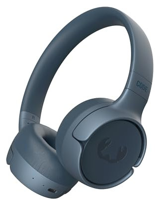 Fresh 'n Rebel Code Fuse, Casque Bluetooth sans Fil Supra-Aural, 30h D'Autonomie, avec Microphone et Assistant Vocal, Commandes de Volume et Boutons de Lecture/Pause, Pliable (Dive Blue)