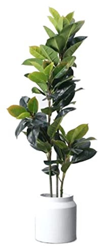 DRMEE Kunstpflanze Künstliche Pflanze Simulation Gummibaum Gefälschte Grünpflanze Büro Wohnzimmer Indoor Outdoor Dekoration Künstliche Pflanzen (Color : B, Size : 150cm)