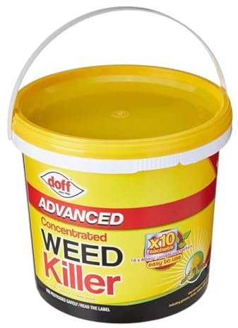 Bozexpro Super Strength Weed Killer Concentrate Sachet - Weed Killer Extra Strong To kill Weeds and Roots - 17x19.5x19.5 cm Multi - Colour (Pack of 10)