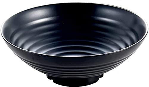 KOHARA Dinner Plate Bowl,Noodle Soup Bowl Big Bowl Thread Bowl Ramen Bowl Resistance to Falling Scrub Melamine Japanese-Style Tableware 35.5 * 12.5cm