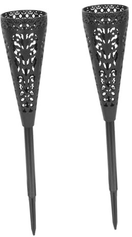 Alipis Vasi Per Fiori Per Cimitero 2 Pezzi Punta Commemorativa in Plastica Per Composizioni Floreali Allaperto