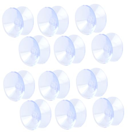 DIYEAH 30pièces Espaceur De Table Verre Ventouse Transparente Patins Antidérapants Entretoises pour Table Verre Lot de Ventouses