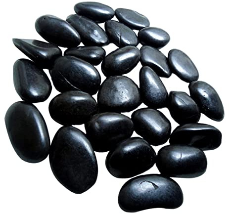Kisangel Ciottoli Naturali Neri per Acquari e Vasi Pietre Decorative Multifunzione per Piante Paesaggistici per e Acquari