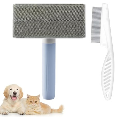 Pet Hair Remover Lint Brush, Reusable Fluff Remover for Sofa, Carpet, Car, Bed, Clothes, Pet Hair Removal Tool Fur Cleaner for Dog and Cat
