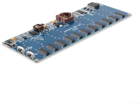 IN12 Tube numérique PCBA Kit pour horloge DIY avec lumière RVB et fonction veille automatique, moins de 1 minute d'erreur annuelle