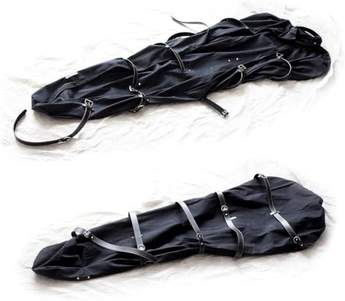QBKPWRFFF Sacos de dormir BDSM, camisas de fuerza con cremallera, bolsas de sauna eróticas, bolsas for cadáveres, ropa, esposas, sistemas de sujeción for hombres y mujeres.