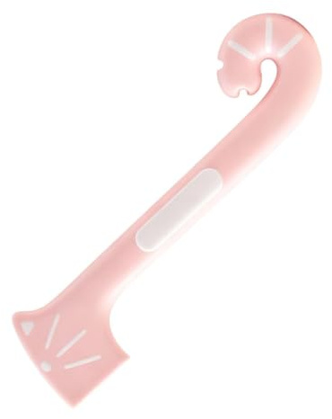 Genérico Cuillère féline avec manche long, ergonomique, antidérapante et portable