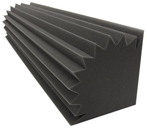 Bass Trap Absorber (4 Stk. Ca.100x20x20cm) Lamellen (Pyramiden) Profil