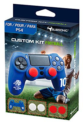 Subsonic SA5484-1 PlayStation 4 Controller Schutzhülle Customization Kit Blau