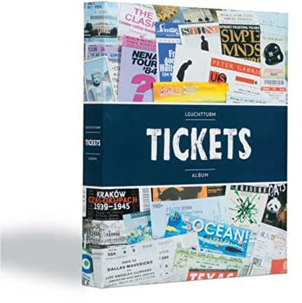Album für 156 Eintrittskarten: Album für 156 Eintrittskarten und Tickets