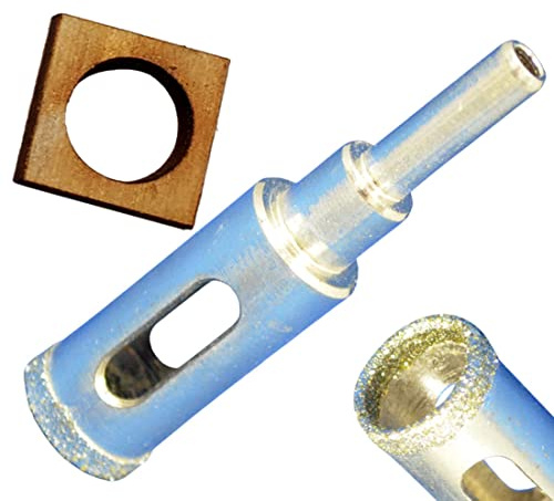 19mm Diamond Hole Saw 3/4 Inch for Porcelain Tile, Glass & Ceramic – Diamond Core Drill Bit with Guide to Prevent Skidding, Precise Hole Cutter for Marble, Granite, Stone, Mosaic and Ceramic Drilling