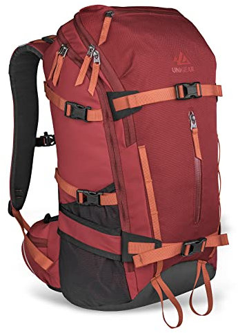 Unigear Skirucksack Snowboard Rucksack Tourenrucksack Hydration Outdoor Backpack Skitour Wintersport Wandern Trekking Radfahren 30L