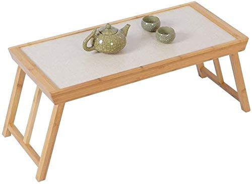 Table d'ordinateur portable pliable en bois, bureau de lit portable debout, plateau de service de petit-déjeuner, support de télévision pour ordinateur portable, support de lecture pour sol de canapé