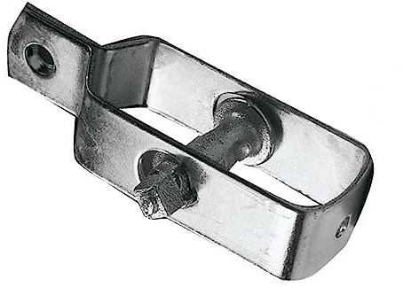 La zappa Drahtspanner verzinkt für Weinberge und Metallzaun (N.2-9.4 x 2.9 cm, 10 Stück)